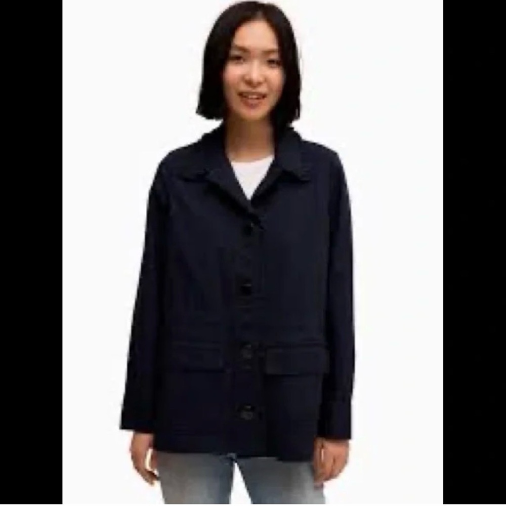 Kate Spade Broome Street Navy Button-Front Women’s Jacket XL NWT